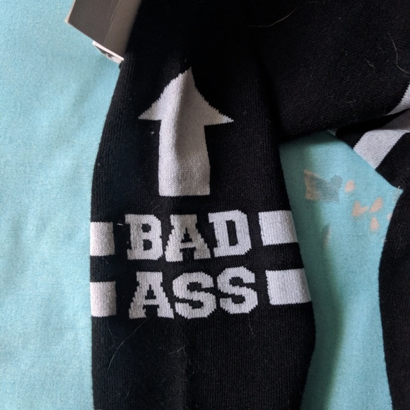 Sock it to Me Accessories - NWT Knee-high "Badass" CrossFit Socks